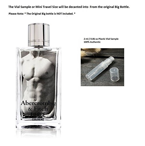 Abercrombie Fitch Fierce Cologne 2 ml 0.06 oz Vial Sample Mini Travel Size - //coolthings.us