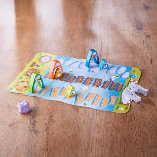 Image of HABA My Very First Games Go, Go Little Penguin, Toddler Learning Game and Cooperative Toddler Board Games for 2 Years and up, Made in Germany