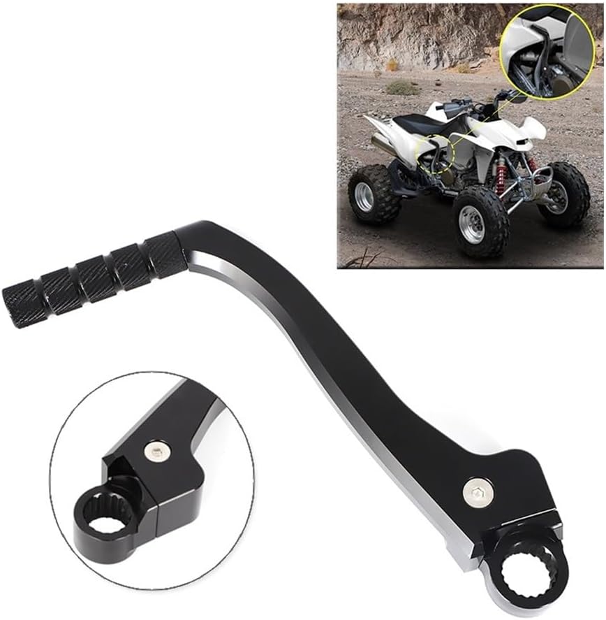 Motorcycle Start Lever Aluminium Retrofit Kick Start Lever for TRX450 R TRX 450 2004 2005 Forged Starter Pedal Levers