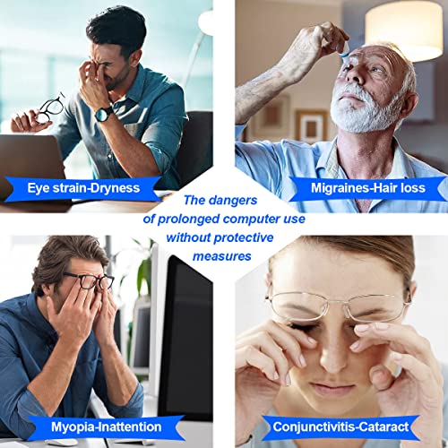 Image of Screen Protector for 27 Inch PC Monitor, Compatible with 27 Inch Hanging Privacy Screen Protective Film, Widescreen Computer Monitor, Wide 16:9, Blue Light Reduction LCD Protective Film (27 Inch)