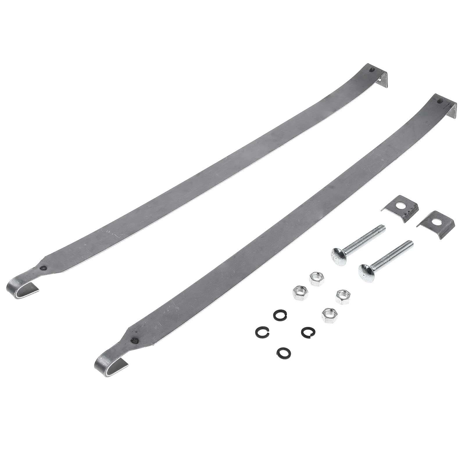 A-Premium Fuel Tank Straps Compatible with Chevrolet Bel Air Biscayne Impala 1961-1964 Petrol 2-PC Set