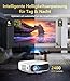 4K UHD Beamer 2400 ANSI Lumen, Tageslicht Beamers mit Offizielles Netflix, HDR10+, AI-PQ Bildoptimierung, Autofokus, 64GB ROM, HDMI eARC, Dolby Audio, Smart Projektor für Heimkino & Gaming