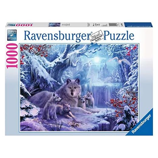 Winterwölfe. Puzzle 1000 Teile