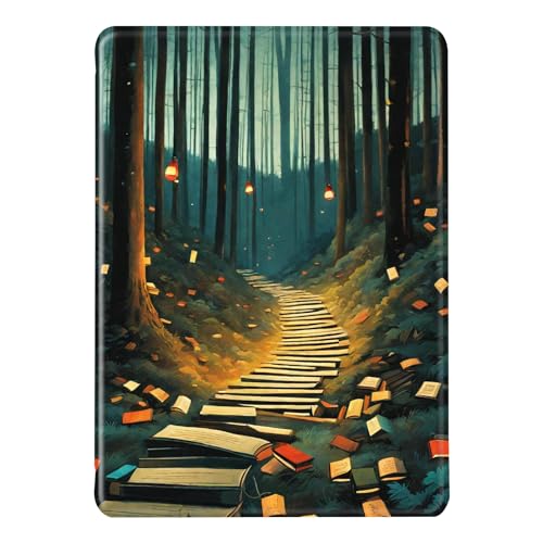 Coque Amazon Kindle 2019 10e Génération Flip Etui Cuir Silicone Automatique Veille Réveil Magnétique Case 360 Degrés Etanche Housse Aurores Boréales Chat pour Amazon Kindle 2019 10ème Écran 6 (10)