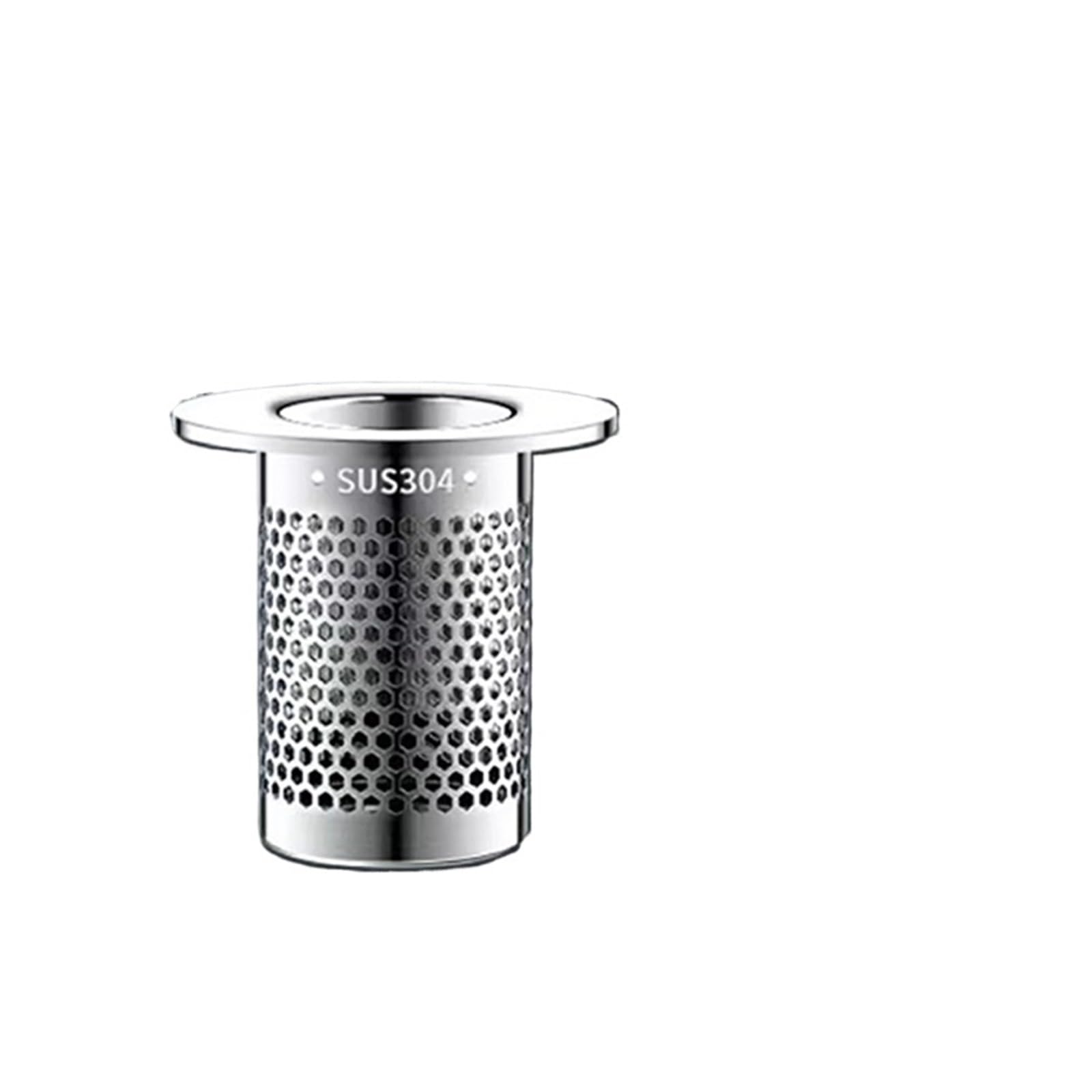 Stainless Steel Pop-Up Basin Stopper with Anti-Odor Core(No bullet core 304)