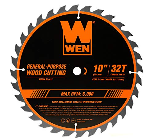 WEN 10-Inch 32T & 60T Blade Set