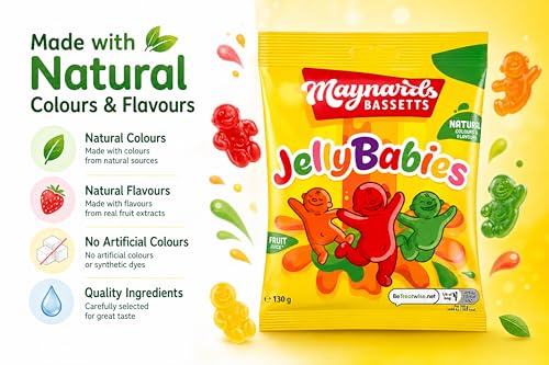 Maynards Bassetts Jelly Babies 130g Pack de 4 miniatura 7