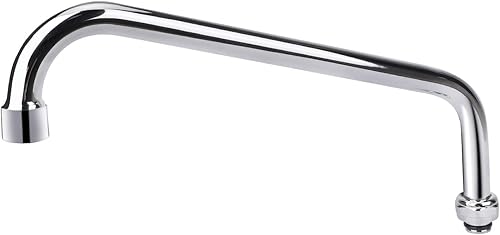 KWODE Kit de repuesto de boquilla giratoria de 14 pulgadas para grifo de fregadero de cocina comercial con boquilla giratoria, boquilla adicional de