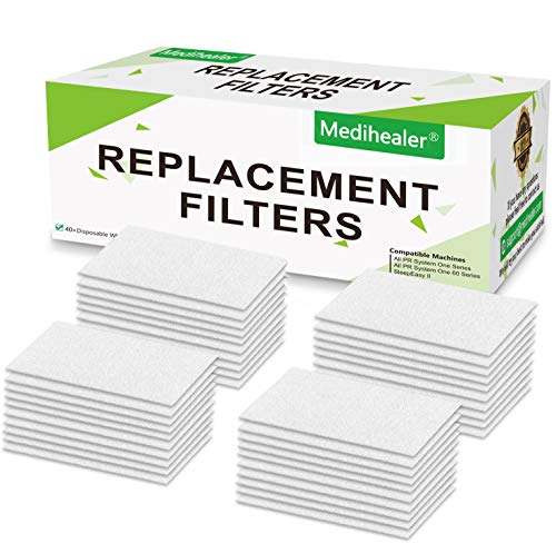 Medihealer Fine Filters 40 Packs - 40 Packs Ultra Fine Filter for M