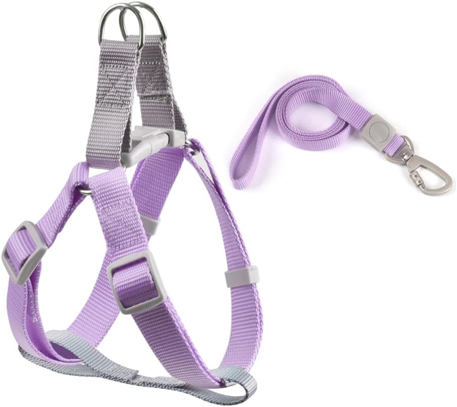 Pet Wellness Dog Leash & Harness Set Easy Walk & No Pull