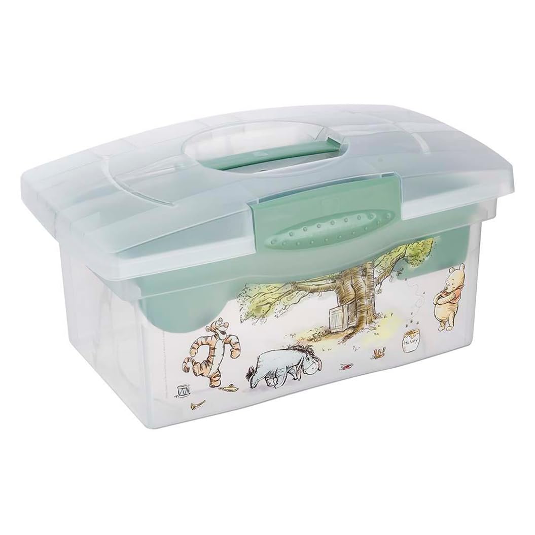 Keeeper Winnie The Pooh Traveller Organiser Storage Box with Lid