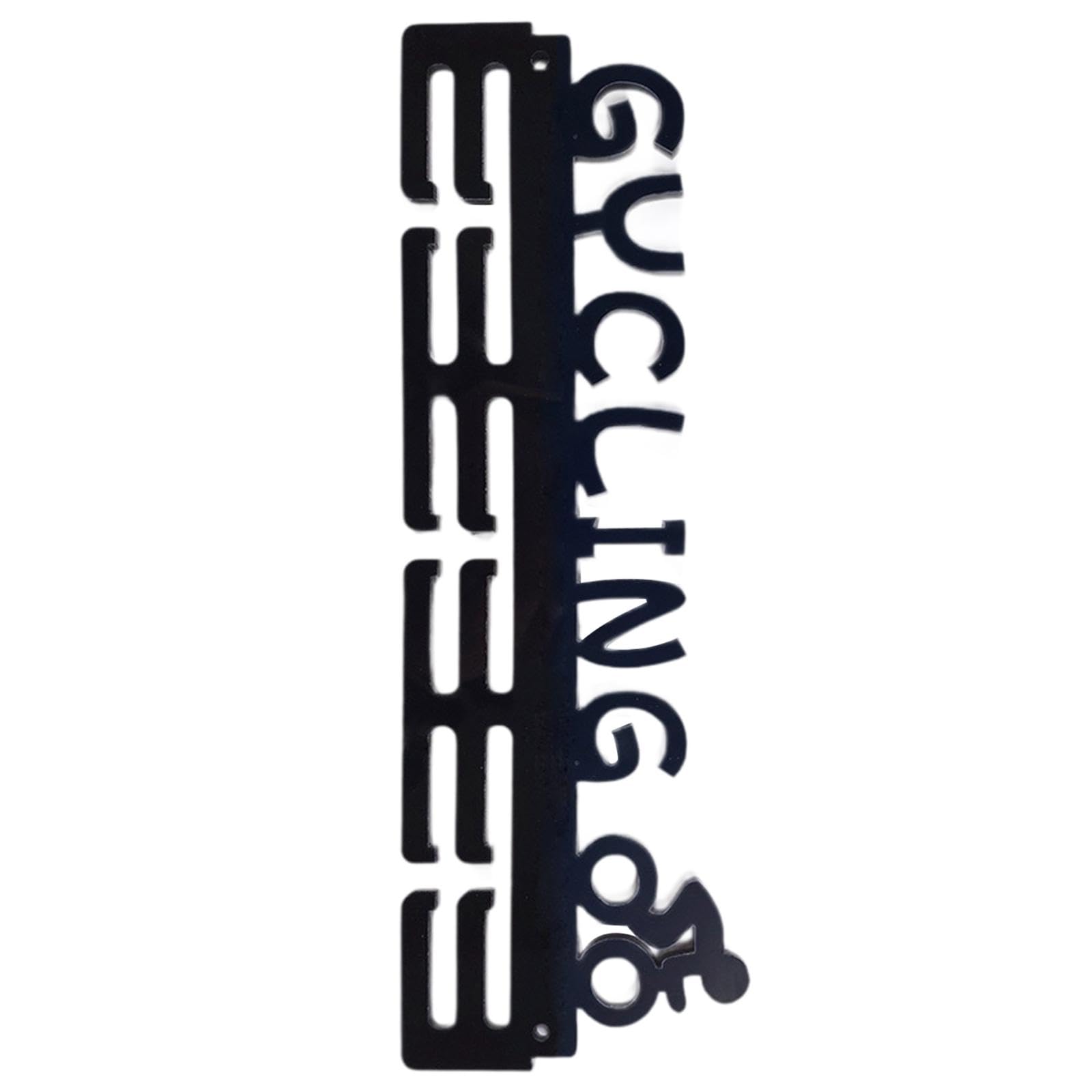 Bothyi Medals Wall Organizer Award Ribbon Organizer Lightweight Wall Mounted Creative Stable Medals Display Rack Sports Medals Stand, Style C