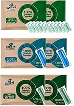 Ecosys 6L Surface Liquid Cleaner Kit Contains 2 Aloe Vera Floor cleaner (6 Capsule for 1L), 2 All Purpose Cleaner (1 Capsule for 1L) 2 Glass Cleaner(1 Capsule for 1L), Non-Toxic Eco-Friendly