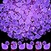 Tarpop 150 Pcs Luminous Tiny Ducks Mini Resin Ducks Miniature Duck Figures Micro Dollhouse Duck Accessories Landscape Gardening Decoration Ornaments (Rose Red, Simple)