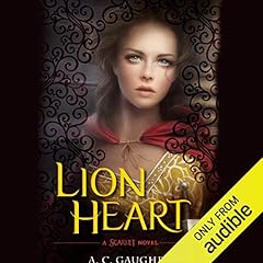 Lion Heart Audiolibro Por A. C. Gaughen arte de portada