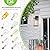 MAXvolador Outdoor Wall Sconce, Exterior Waterproof Wall Lantern Light Fixtures, Black Porch Lights with Toughened Glass Shade, Anti-Rust E26 Socket Front Door Wall Mount Lighting, 2 Pack