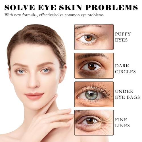 Bisienya Instant Eye Tightener, Eye Bag Cream Instant Firmx Eye Tightener for All Skin Eye Cream for Tightens and Smoothes for Dark Circles Fine Lines Puffiness,Fade Fine Lines(60ml) - Image 5