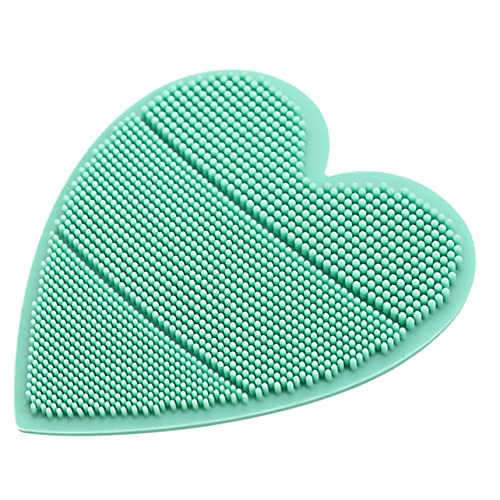 Healeved Soft Baby Hair Brush Scalp Scrubber Massage Tool Hair Washing Supply Silicone Head Brush for Baby Safe Gentle for Sensitive Skin
