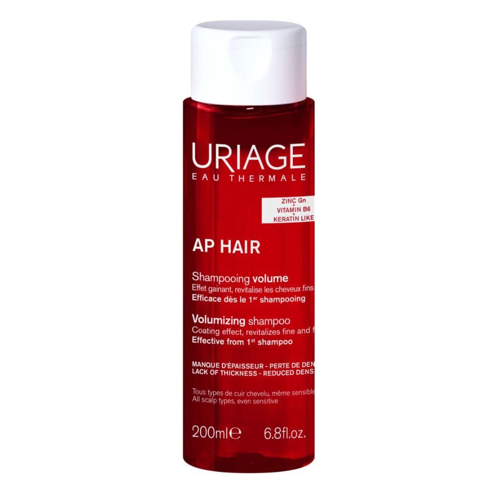 Uriage AP Hair Volumizing Shampoo for Fine Flat Hair Volume 200ml