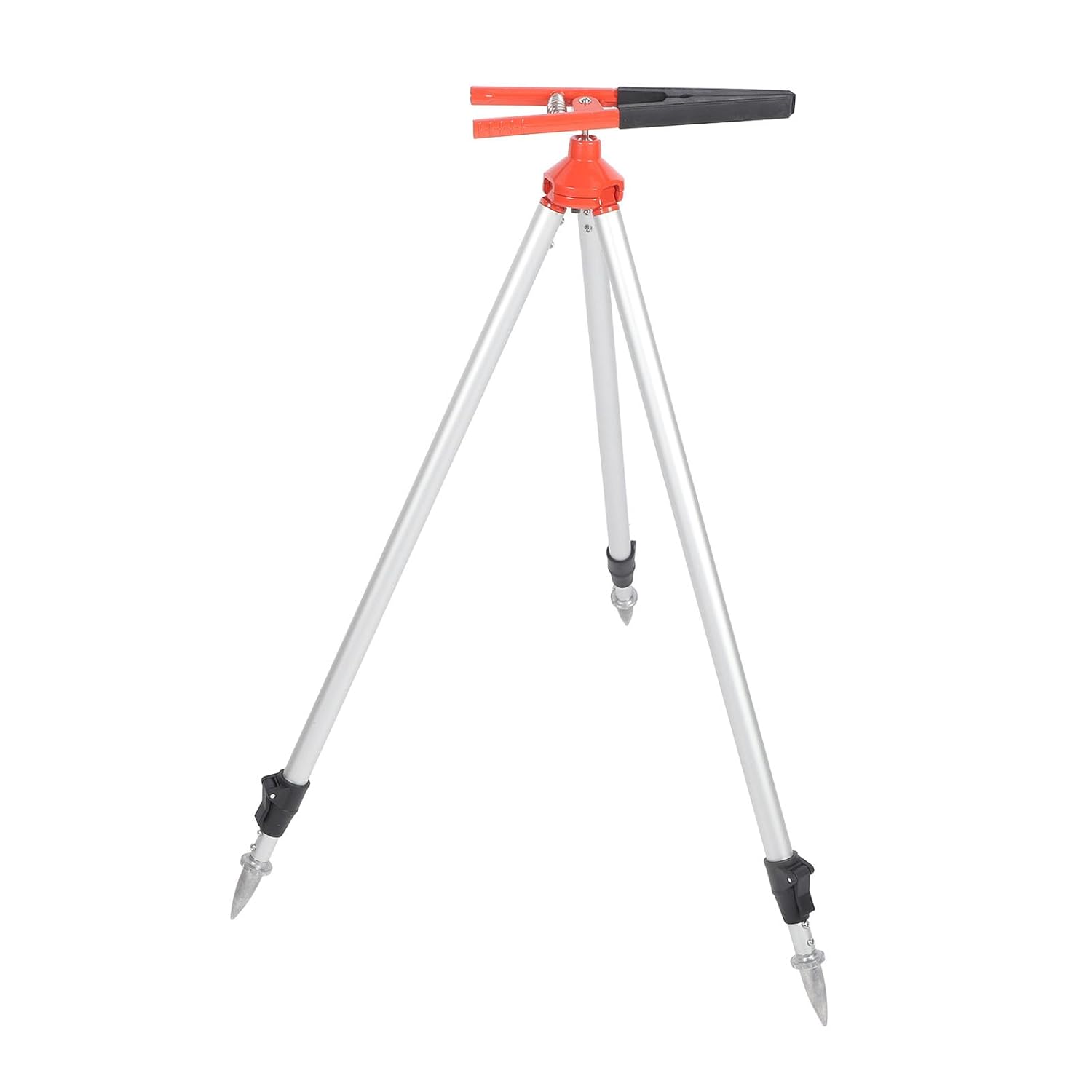 Surveying Prism Pole Tripod 75‑120cm Height Retractable Aluminum Alloy Centering Rod Clamp Total Station Tripod