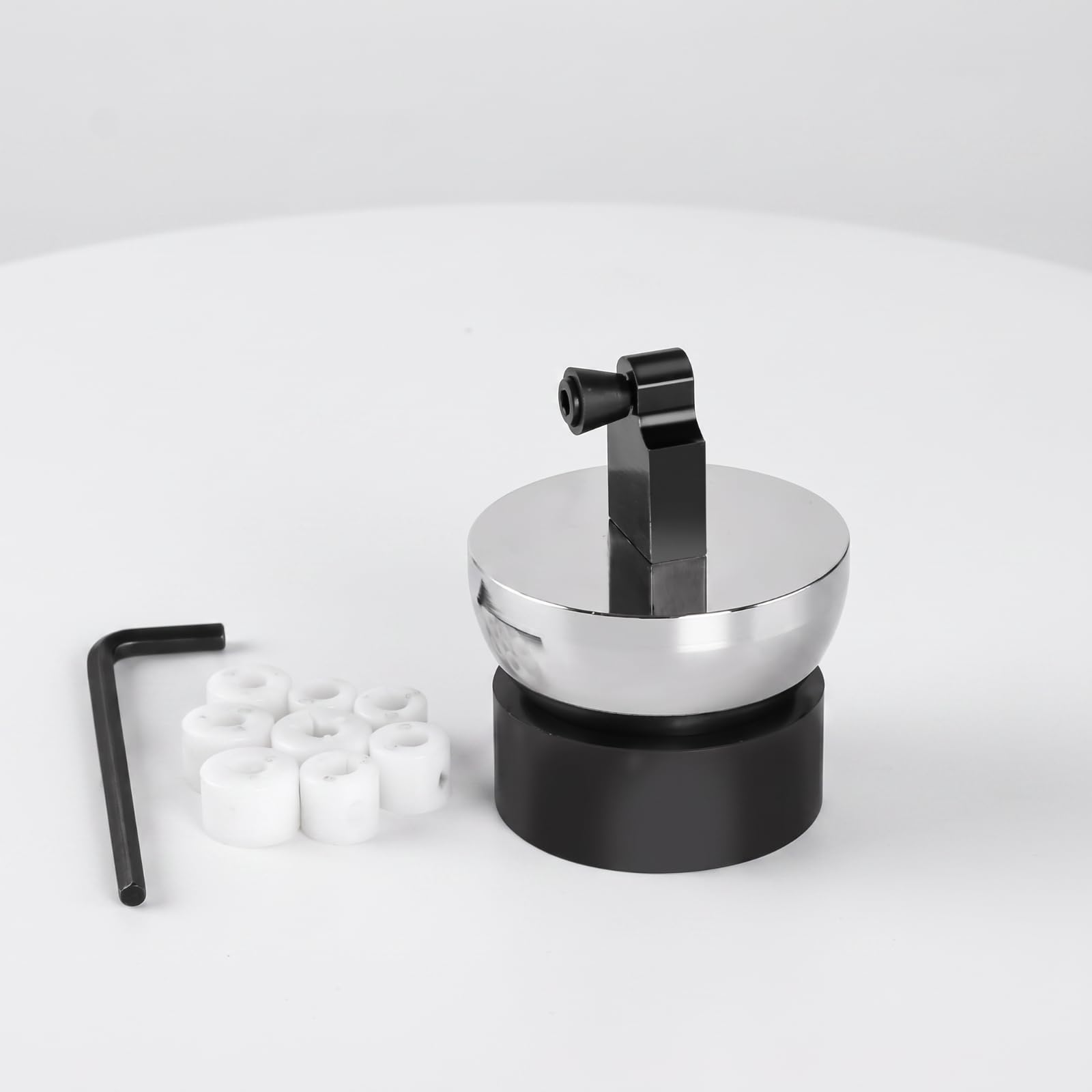 Morsa con Base Girevole Robusta | Morsa da Banco con Base Rotonda, Professionale, ncisione, Stile B