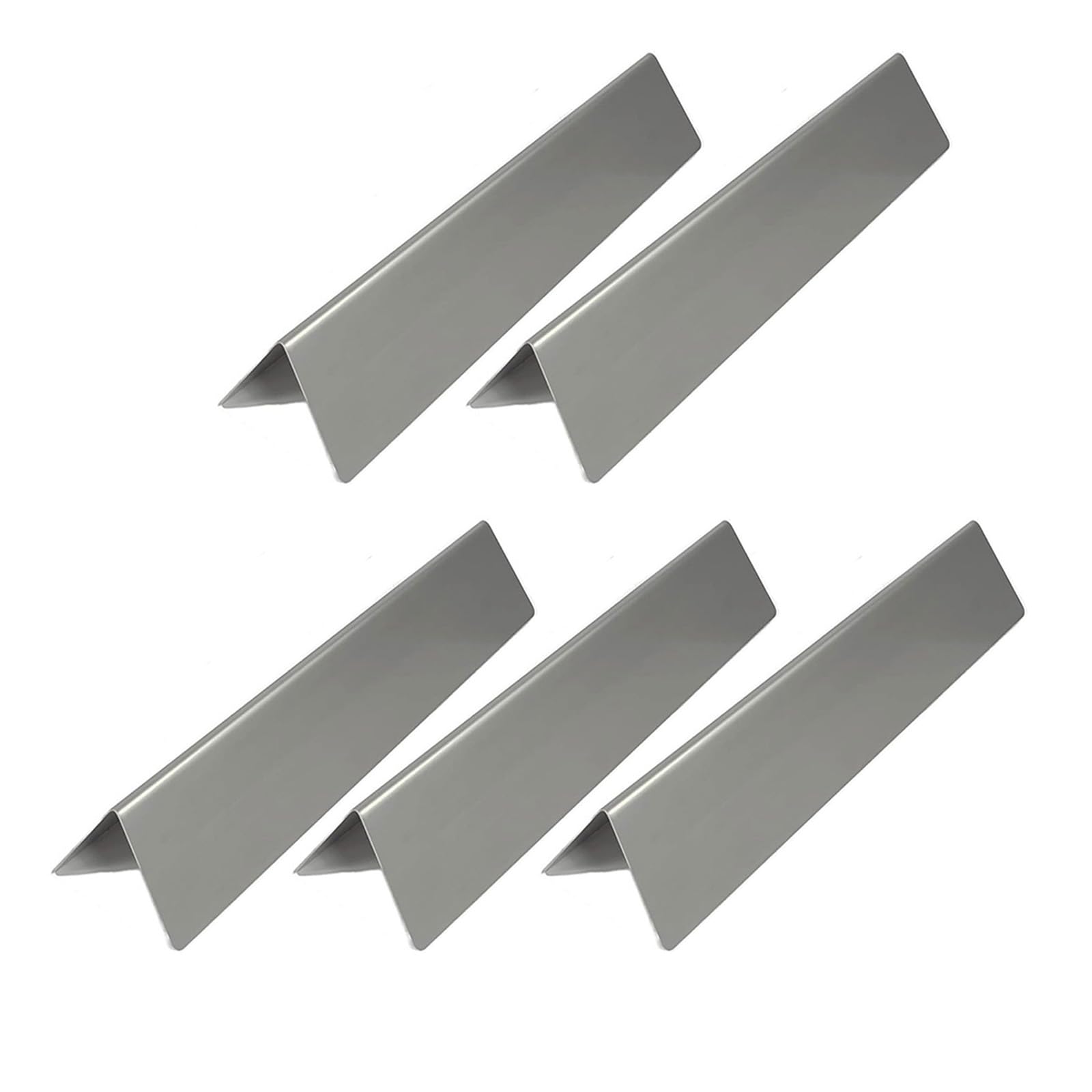 Kalttoy Of 5 Stainless Steel Heat Plates Replace Heat Tent BBQ Grills Heating Plate Suitable for Outdoor Barbecue Grills Stainless Steel Grilling Plates