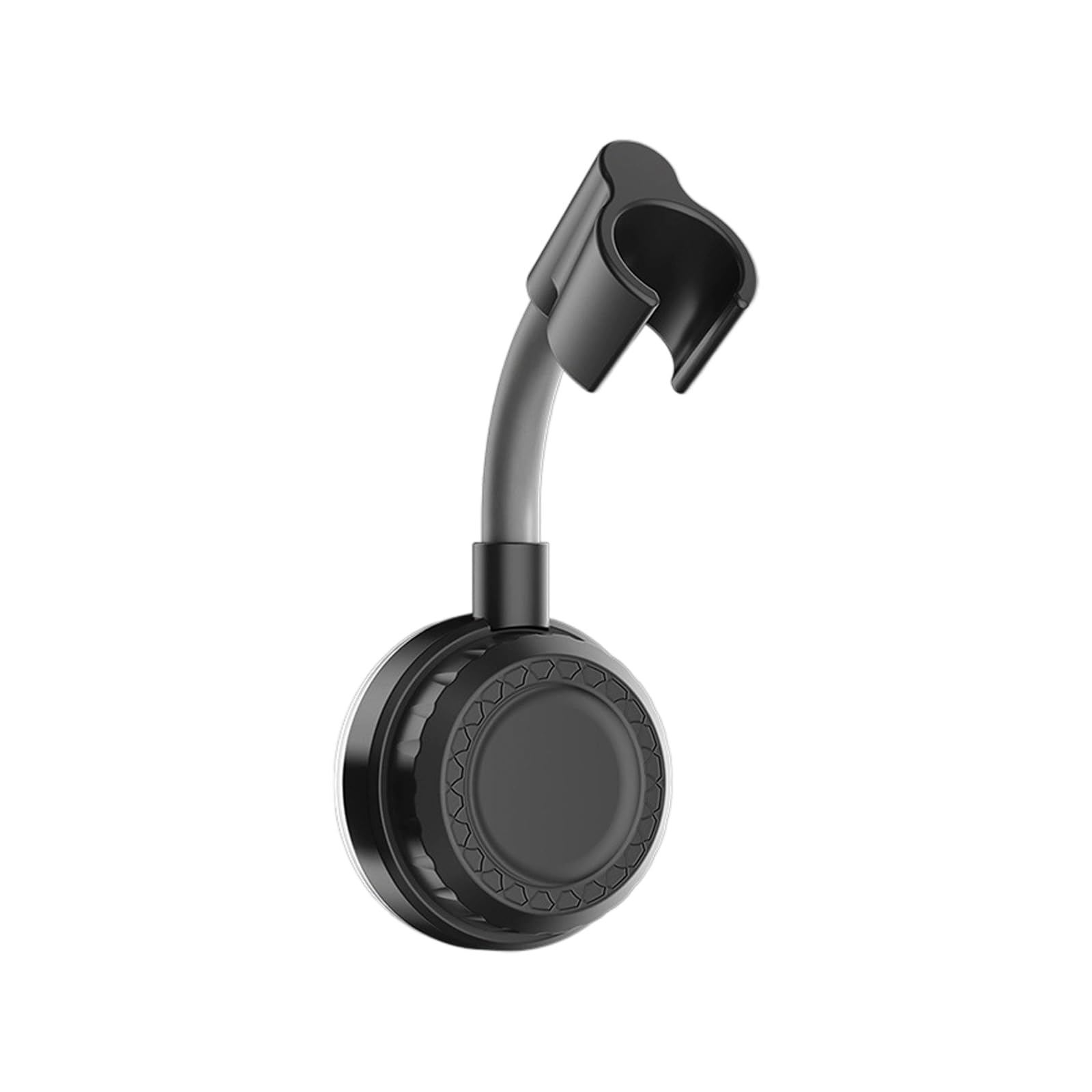 Jiingekk Black Drill Complimentary Removable Suction Cup Shower Owner Modifiable Degree Turn Wall Mounted Parenthesis For Bathroom Abs Substance Modifiable Shower Owner