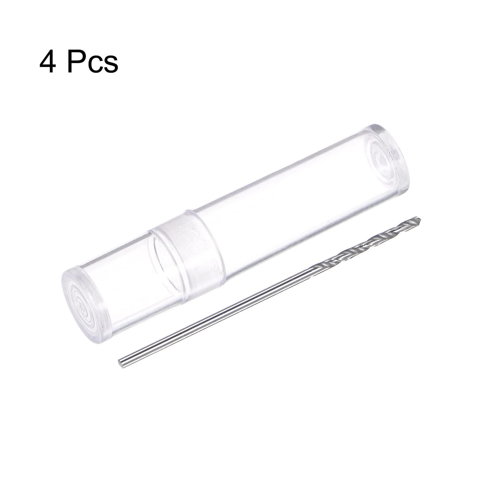 Juego De 2 Brocas De Carburo Tungsteno 3mm – Precisión Para Acero Inoxidable, Metal, Plástico Y Madera (HRC45)