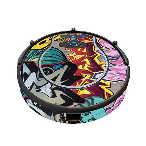 Image of MightySkins Skin Compatible with Shark Ion Robot 750 Vacuum - Graffiti Wild Styles | Protective, Durable, and Unique Vinyl wrap Cover | Easy to Apply, Remove, and Change Styles | Made in The USA