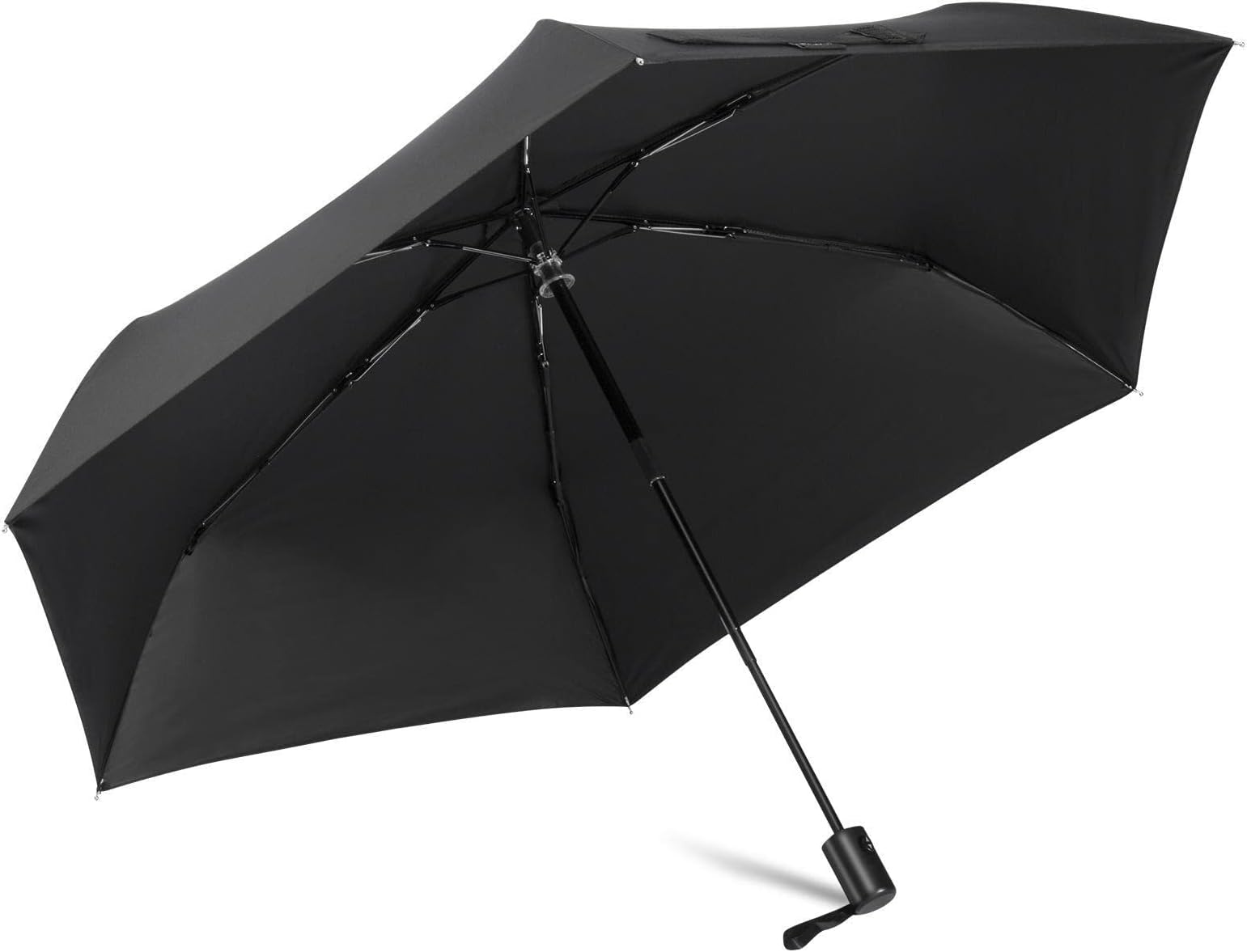 12 bone reverse umbrella automatic sunny umbrella Teflon three fold umbrella automaticblack
