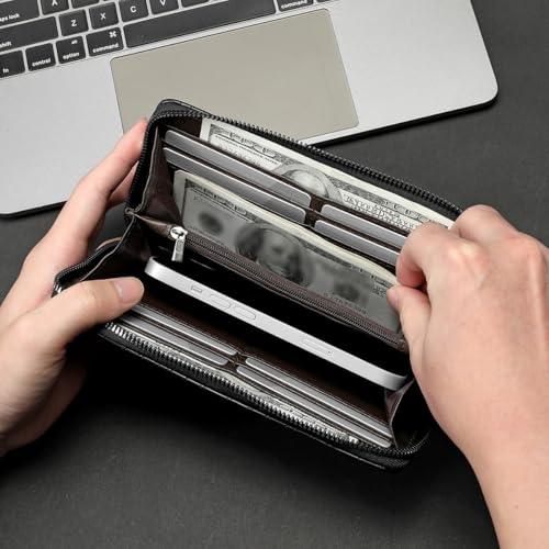 新款 pu皮革 仿鳄鱼皮纹路皮包 卡包，长款手机包 皮夹克3