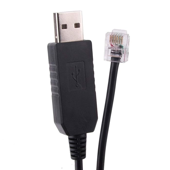 Domotica on Raspberry DSMR - Cavo Poort olandese P1 per Smart Slimme Meter con chip FTDI 5 V TTL UART segnale logico livello USB a porta 6P6C (per Kaifa MA105A MA105C