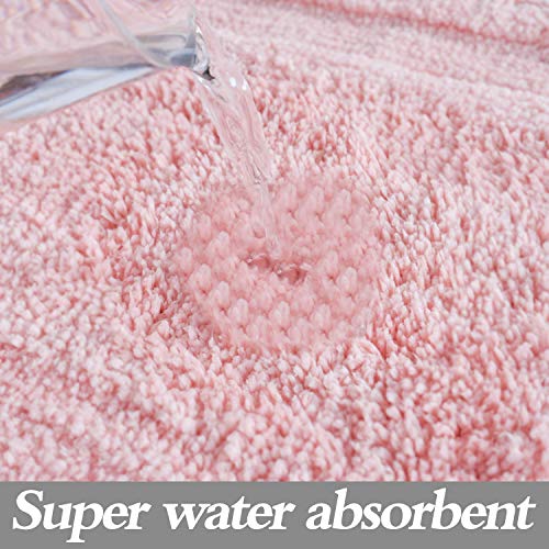 Tomoro Microfiber Non-Slip Bathroom Rug – Extra Absorbent And Quick Dry, Soft Luxury Hotel Door Carpet Shower Bath Mat Waterproof Non-Skid Backing #TOP3