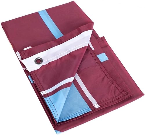 Miniatura 2 de West Ham United Bandera de martillos de 5 x 3 pies - Auténtico EPL