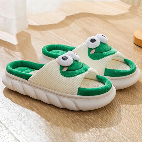 Women's Cute Animal Pig Slippers - Soft, Cosy Four Seasons Home Linen Slippers4