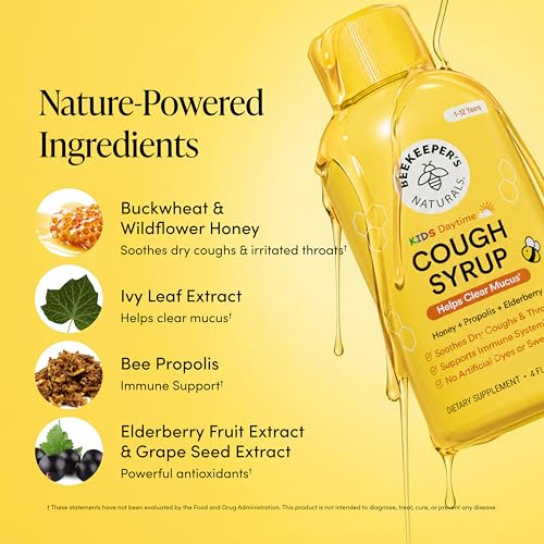 Image of Beekeeper's Naturals Kids Day Time Cough Syrup V2