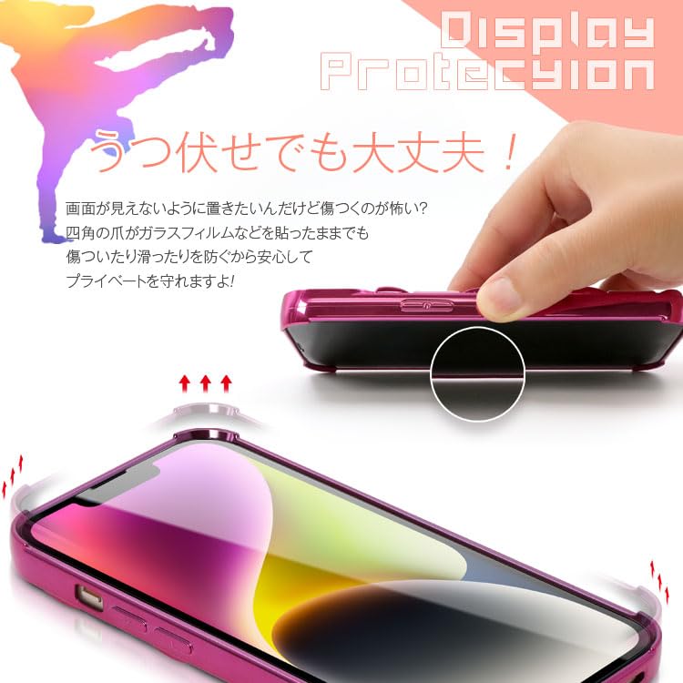 Amazon.co.jp: ZENIX DESIGN TECH iPhone15 用 ケース 背面