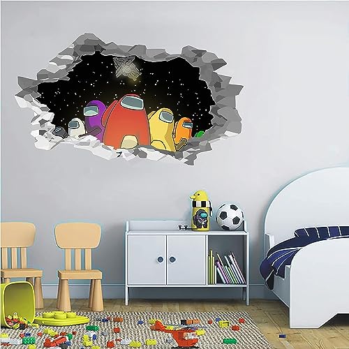 Game Stickers for Room Decor Wall Decals,Decorations for Kids（15.7x27.5in）
