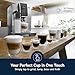 De'Longhi Dinamica LatteCrema Espresso Machine with Automatic Milk Frother for Latte, Cappuccino, Built-in Grinder, Silver, ECAM35075SI