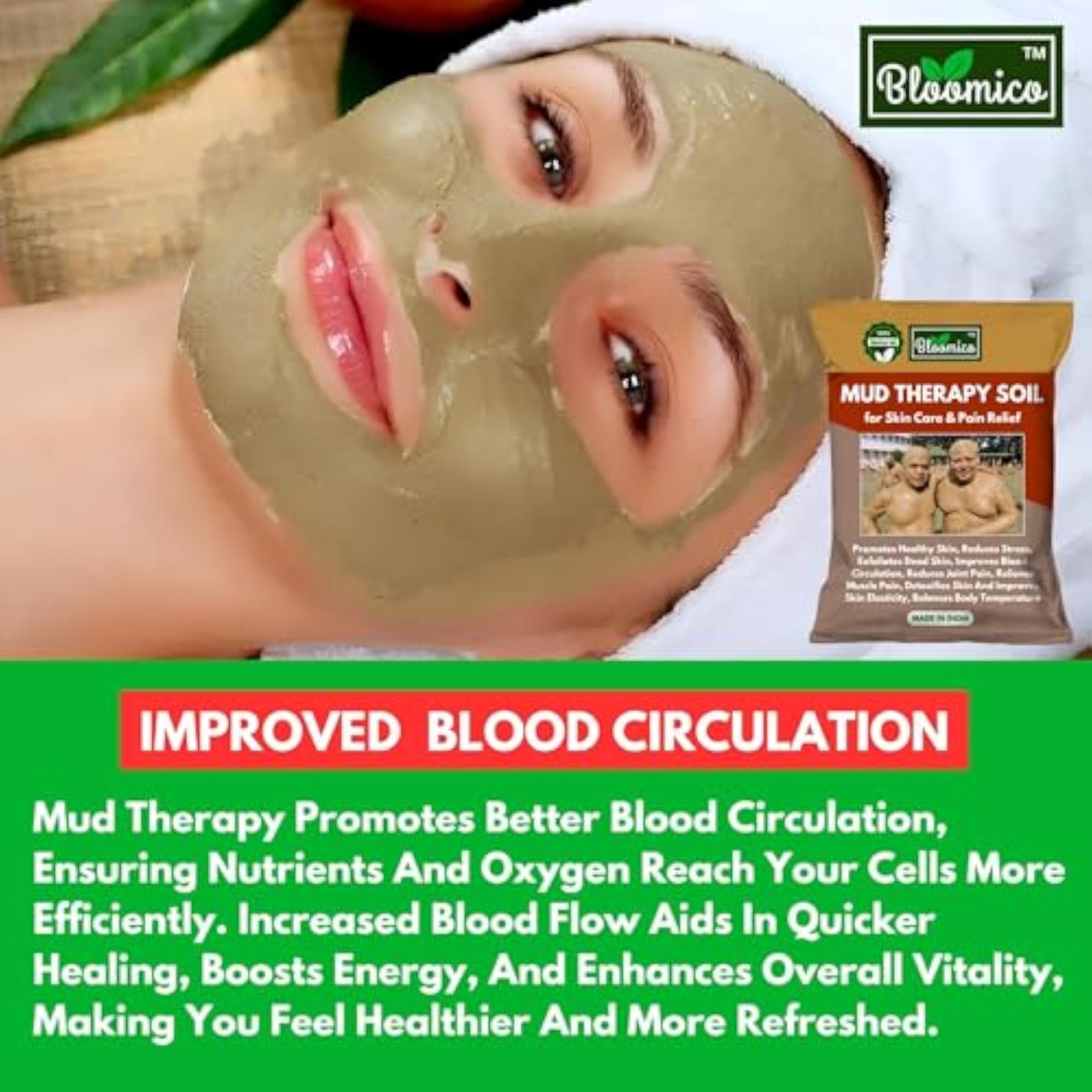 Mud Therapy Sand for Mud Baths & Skin Wellness - 10 kg
