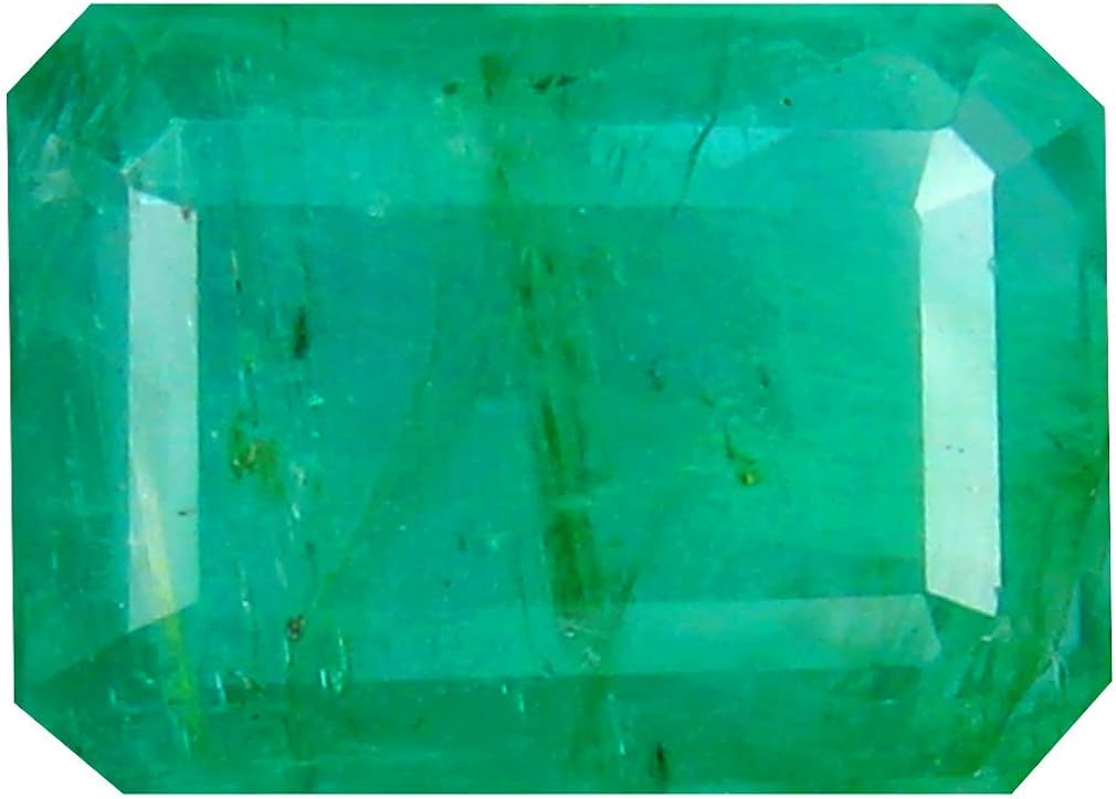 295 ct OCTAGÓN 0394 x 0276in CALIDAD TRANSPARENTE 100 NATURAL SIN CALENTAR EMERALDA COLOMBIANA PIDA ORIGEN