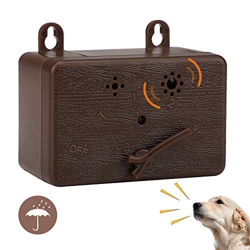 Anti Barking Device，Dog Trainer Tool Dog Bark 50 FT Range Control Device Anti-bark