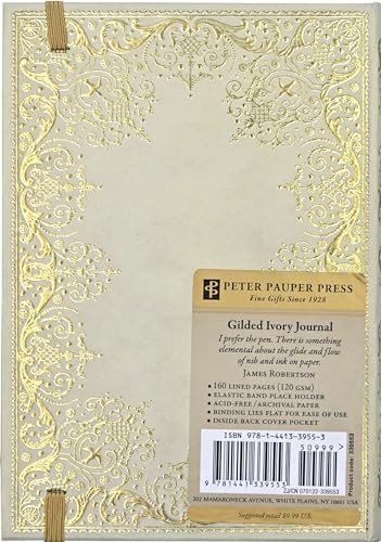 Gilded Ivory Journal (Diary, Notebook)