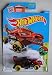 Hot Wheels 2016 Dino Riders Dragon Blaster (Dragon Car) 247/250, Red