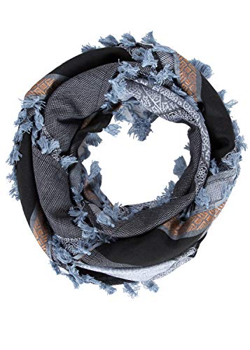 Image of Merewill Cotton Shemagh Tactical Desert Wrap Keffiyeh Head Neck Arab Scarf For Men 49 inchx49 inch
