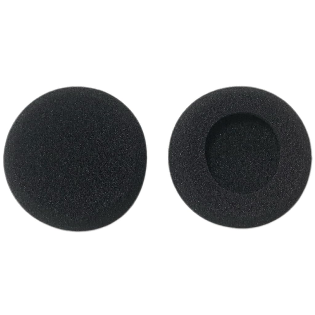 Elnwnnkc 50mm Foam Headphones Replacement Earbud Ear Pad Sponges Cover Headsets Earphone Cushions Ear