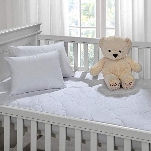 Protetor De Colchão Para Berço Impermeável Tecebem Branco