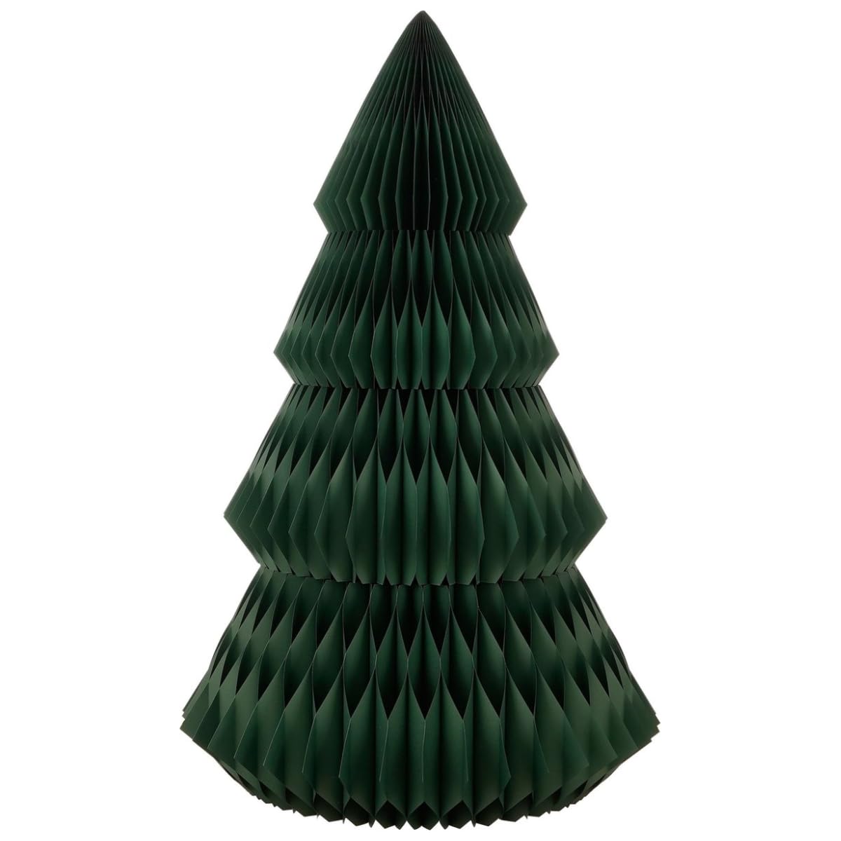 Mica Decorations Sapin de Noël en Papier XXL - Christmas Tree Artificiel Pliable - H212 x Ø120 cm - FSC Mix - Vert