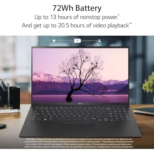 Image of LG Gram 15 Laptop for Business, with Office 2024 Lifetime License, 15.6 inch FHD Touch Screen, Intel Ultra 7-155H, 16 GB LPDDR5 RAM, 1 TB SSD, Intel Arc Graphics, Windows 11 Pro