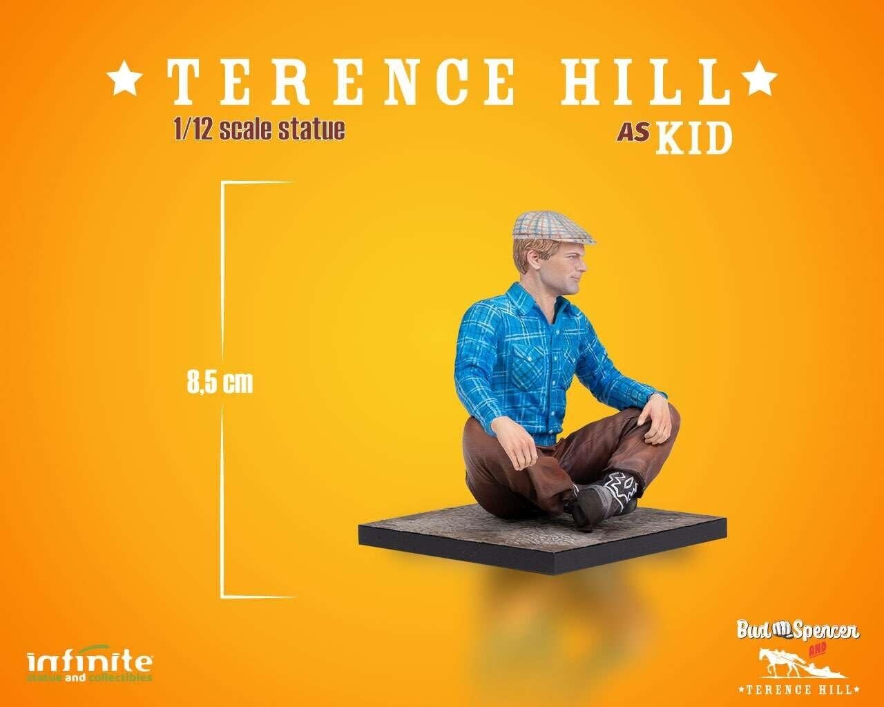 Infinite Statue TERENCE HILL Kid - Movie Scene Watch Out, We're Mad! - PVC Collectible Figure Statue - 1/12 Scale - Height 8 cm, 94780 - Image 3